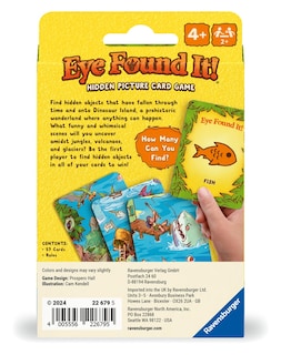 Foto 3 | Foto 3 | Juego De Cartas Ravensburger Dinosaur Island Eye Found It! - Venta Internacional.