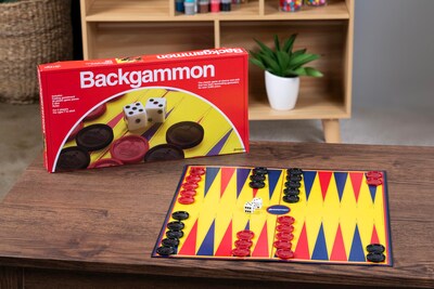 Foto 3 | Foto 3 | Juego De Backgammon Pressman The Classic Para 2 Jugadores O Más De 7 Años - Venta Internacional.