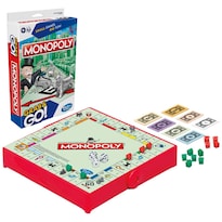 Juego De Viaje Monopoly Grab And Go Para Niños Mayores De 8 Años - Venta Internacional.