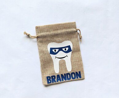 Foto 3 | Foto 3 | Bolsa Tooth Fairy Bag, Soporte Personalizado Para Niños Con Dientes Perdidos - Venta Internacional.
