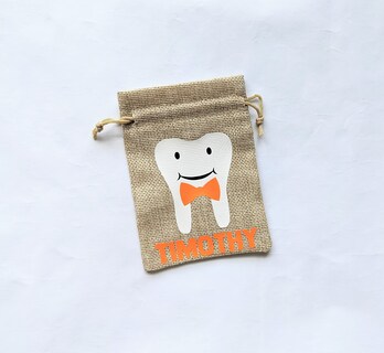 Foto 6 | Foto 6 | Bolsa Tooth Fairy Bag, Soporte Personalizado Para Niños Con Dientes Perdidos - Venta Internacional.