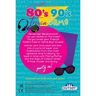 Foto 3 | Foto 3 | Juego De Preguntas Y Respuestas Outset Media De Los 80 Y 90 Con 1000 Preguntas - Venta Internacional.