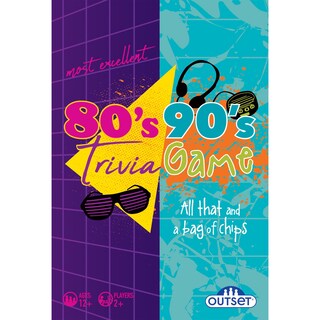 Foto 7 | Foto 7 | Juego De Preguntas Y Respuestas Outset Media De Los 80 Y 90 Con 1000 Preguntas - Venta Internacional.