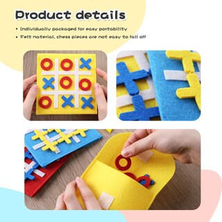Foto 3 | Foto 3 | Juego De Mesa Tic Tac Toe Lovestown Mini Para Niños Con 15 Piezas - Venta Internacional.