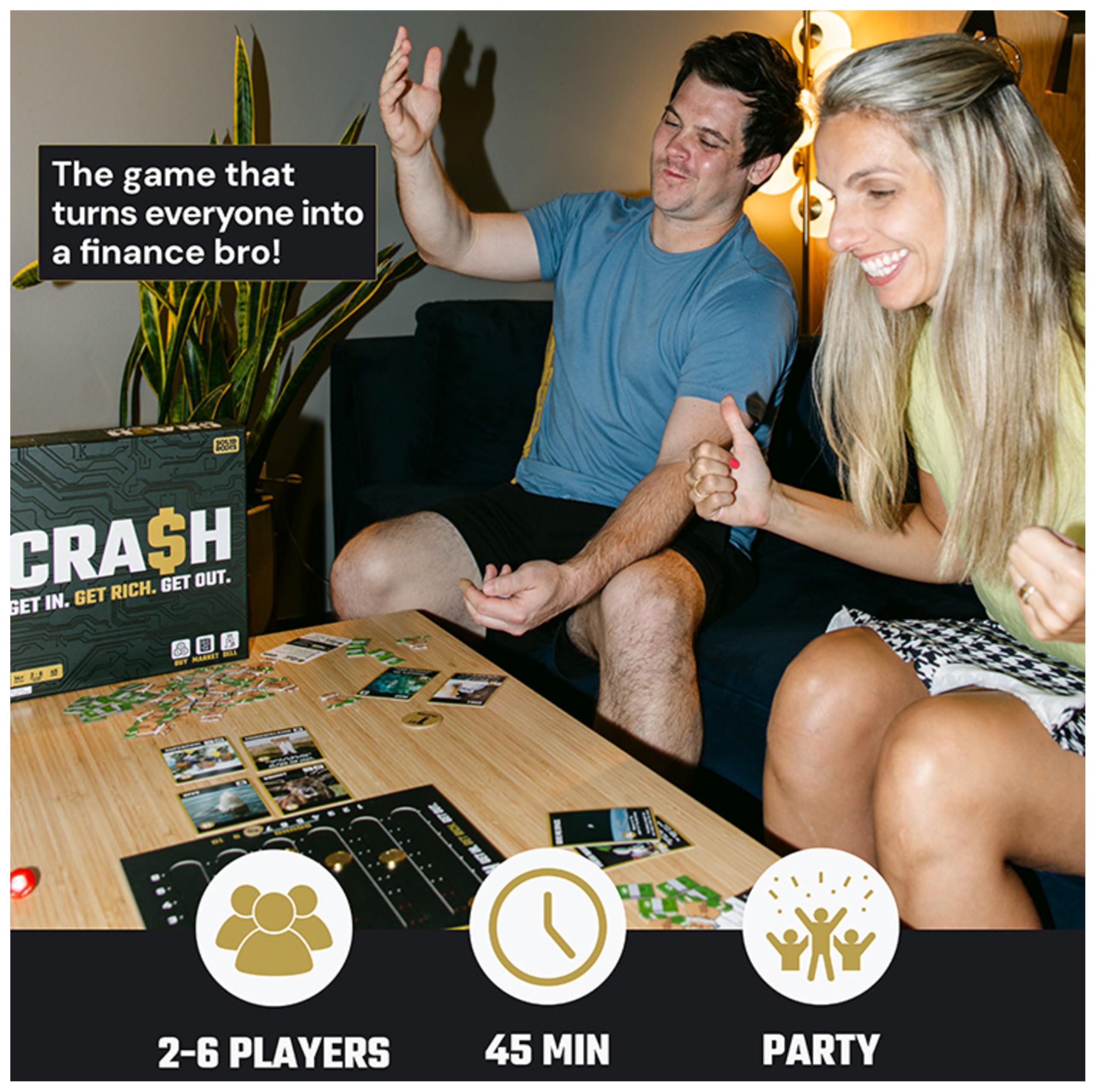 Juego De Mesa Spin Master Games Solidroots Crash Crypto 14+ - Venta  Internacional. | Coppel.com