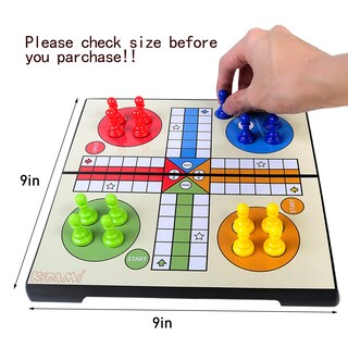 Foto 2 | Foto 2 | Juego De Mesa Kidami Ludo Magnético Plegable Para Todas Las Edades - Venta Internacional.