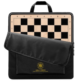Foto 1 | Foto 1 | Tablero De Ajedrez A&a Professional De Madera De 54 Cm Con Bolsa De Almacenamiento - Venta Internacional.