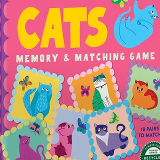 Foto 6 | Foto 6 | Juego De Memoria Y Combinación Eeboo Cats, 18 Pares, Más De 3 Años - Venta Internacional.