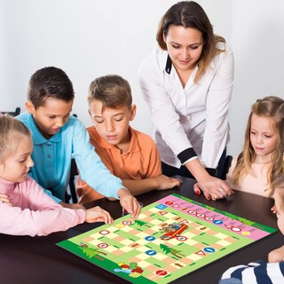 Foto 6 | Foto 6 | Tablero De Juego En Blanco Zhanmai, Cuádruple, Plegable Y Borrado En Seco, 45,7 X 45,7 Cm X 10 - Venta Internacional.