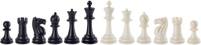 Foto 6 | Foto 6 | Set De Ajedrez We Games Tournament Con Tablero De Vinilo Enrollable, 34 Piezas - Venta Internacional.