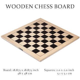 Foto 3 | Foto 3 | Tablero De Ajedrez A&a Para Torneo Profesional De Madera De 48 Cm - Venta Internacional.