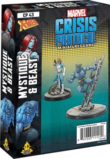 Foto 1 | Foto 1 | Miniaturas Atomic Mass Games Marvel Crisis Protocol Mystique & Beast - Venta Internacional.