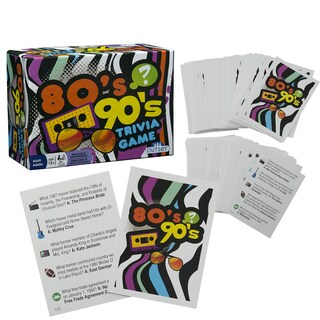 Foto 1 | Foto 1 | Juego De Preguntas Outset Media De Los Años 80 Y 90 Con 220 Tarjetas Para Más De 12 Años - Venta Internacional.