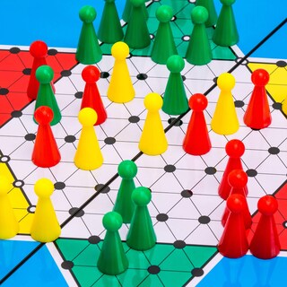 Foto 6 | Foto 6 | Juego De Mesa Yellow Mountain Imports Chinese Checkers Halma - Venta Internacional.