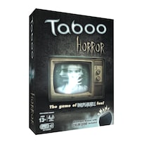 Juego De Mesa Usaopoly Taboo Horror Edition Trivia 13+ Years - Venta Internacional.