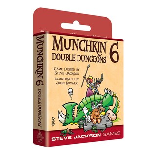 Foto 1 | Foto 1 | Juego De Mesa Steve Jackson Games Munchkin 6 Double Dungeons - Venta Internacional.