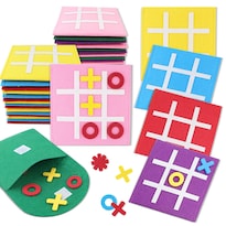 Juego De Mesa Tic Tac Toe Pjdrllc, Obsequios Para Fiestas Infantiles (paquete De 12) - Venta Internacional.