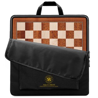 Foto 1 | Foto 1 | Tablero De Ajedrez A&a Professional De Madera De 54 Cm Con Bolsa De Almacenamiento - Venta Internacional.