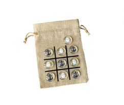 Extensor De Peces Tic Tac Toe Game De Regalo Con Diseño De Barco Y Ancla - Venta Internacional.