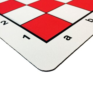 Foto 2 | Foto 2 | Tapete De Ratón Para Tablero De Ajedrez We Games 50,8 X 50,8 Cm, Color Rojo - Venta Internacional.