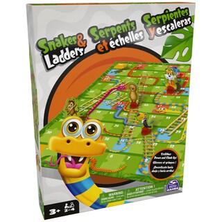 Foto 1 | Foto 1 | Juego De Mesa Spin Master Games Snakes & Ladders Kids 3+ - Venta Internacional.