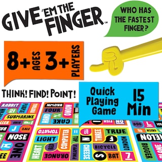 Foto 7 | Foto 7 | Juego De Trivia De Acción Los Juegos Universitarios Dan El Dedo - Venta Internacional.