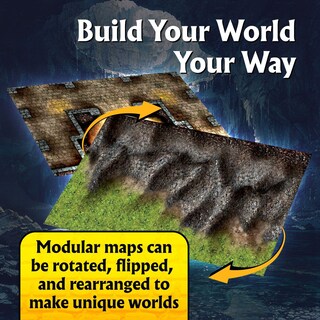 Foto 3 | Foto 3 | Juego De Rol Modular Battlemaps Arcknight The Winding Caverns X16 - Venta Internacional.