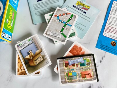 Foto 6 | Foto 6 | Juego De Mesa Indie Boards & Cards Sherlock Files Jr. Introducción - Venta Internacional.