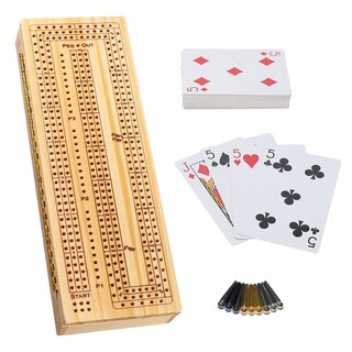 Foto 1 | Foto 1 | Set Cribbage We Games De Madera Para 3 Jugadores Con Pinzas De Fácil Agarre - Venta Internacional.