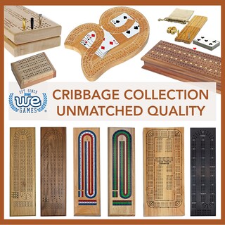 Foto 7 | Foto 7 | Set Cribbage We Games De Madera Para 3 Jugadores Con Pinzas De Fácil Agarre - Venta Internacional.