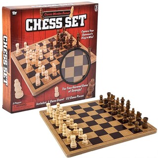 Foto 1 | Foto 1 | Juego De Mesa The Dreidel Company Classic Wooden Chess 10+ Years - Venta Internacional.