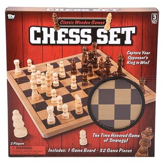 Foto 5 | Foto 5 | Juego De Mesa The Dreidel Company Classic Wooden Chess 10+ Years - Venta Internacional.