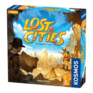 Foto 1 | Foto 1 | Juego De Cartas Lost Cities 6th Expedition Con Tablero De Juego De Dos Caras - Venta Internacional.