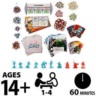 Foto 2 | Foto 2 | Juego De Mesa Spin Master Marvel United Con Spiderman Y Dr. Strange - Venta Internacional.