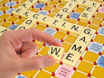 Foto 3 | Foto 3 | Juegos De Movimientos Ganadores De Scrabble Tile Lock En Ee. Uu., Para 2 A 4 Jugadores - Venta Internacional.