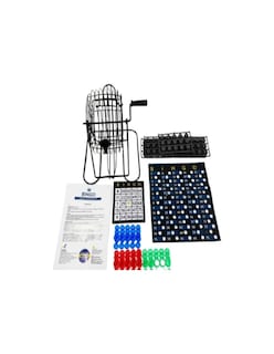 Foto 3 | Foto 3 | Juego De Mesa Bingo Foil 75 Esferas + Termo De Agua Güish