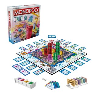 Foto 2 | Foto 2 | Juego De Mesa Monopoly Builder Strategy Family Children 8+ - Venta Internacional.