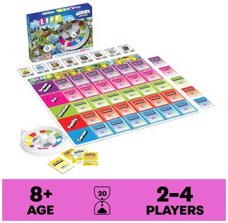 Foto 2 | Foto 2 | Juego De Mesa Spin Master Games The Game Of Life Giant Edition - Venta Internacional.