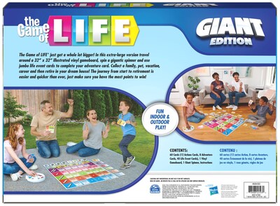 Foto 7 | Foto 7 | Juego De Mesa Spin Master Games The Game Of Life Giant Edition - Venta Internacional.