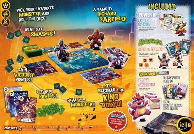 Foto 6 | Foto 6 | Juego De Mesa Iello King Of Tokyo Monster Box Para 2-6 Jugadores A Partir De 8 Años - Venta Internacional.