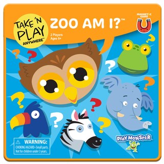 Foto 1 | Foto 1 | Juego De Mesa Playmonster Take N Play Anywhere Zoo Am I 6+ - Venta Internacional.