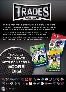 Foto 2 | Foto 2 | Juego De Cartas Masterpieces Nfl Trade$ Con Licencia Oficial - Venta Internacional.