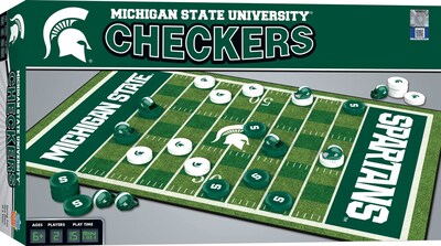 Foto 1 | Foto 1 | Juego De Mesa Damas Masterpieces Ncaa Michigan State - Venta Internacional.