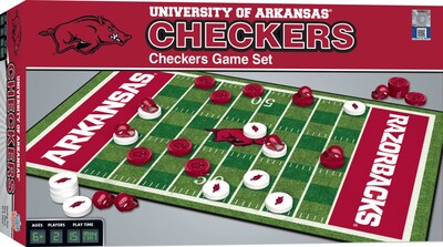 Foto 1 | Foto 1 | Juego De Mesa Masterpieces Ncaa Arkansas Razorbacks Checkers - Venta Internacional.