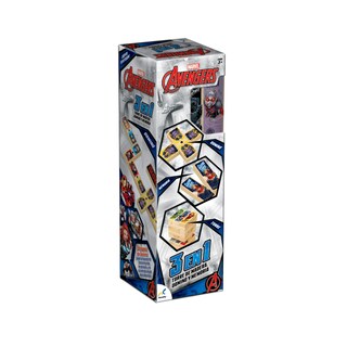 Foto 3 | Foto 3 | Paquete De Juegos De Mesa Avengers - ¿sabes Quien Es? - Torre De Madera 3 En 1