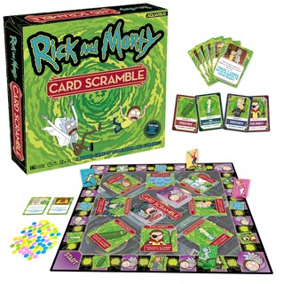 Foto 1 | Foto 1 | Juego De Mesa Aquarius Rick And Morty Card Scramble - Venta Internacional.