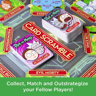 Foto 4 | Foto 4 | Juego De Mesa Aquarius Rick And Morty Card Scramble - Venta Internacional.