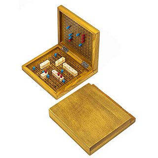 Foto 3 | Foto 3 | Juego De Mesa Professor Puzzle Sea Battle Wooden Para 2 Jugadores - Venta Internacional.