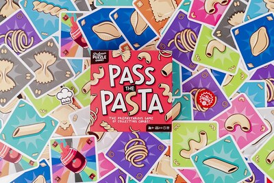 Foto 7 | Foto 7 | Juego De Mesa Professor Puzzle Pass The Pasta Games Con 77 Cartas - Venta Internacional.