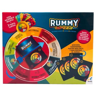 Foto 7 | Foto 7 | Juego de Cartas Rummy Speed Novelty